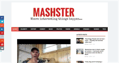 Desktop Screenshot of mashster.com